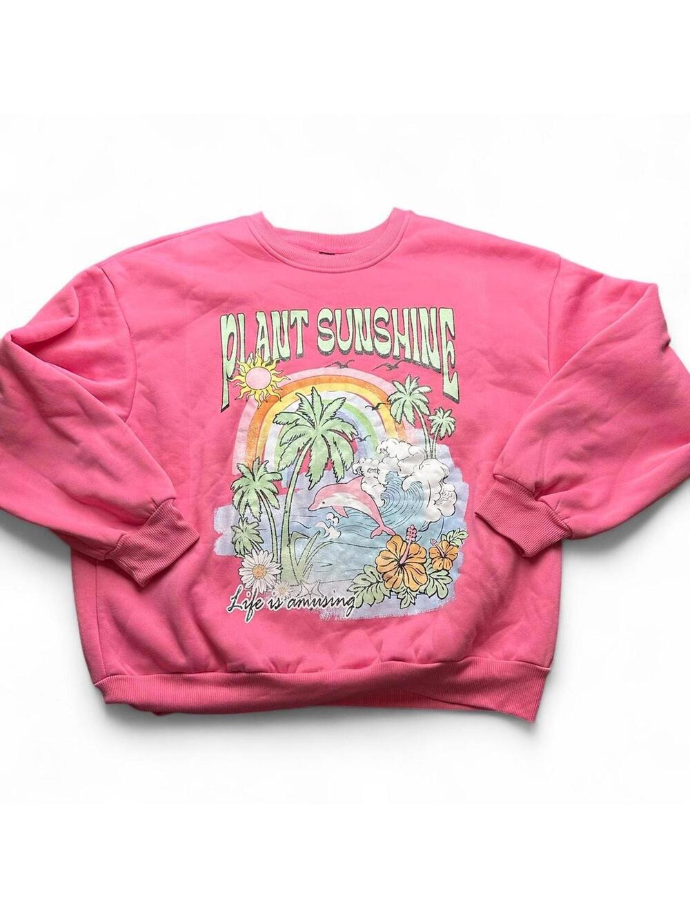 Sweatshirt "Plant Sunshine" No Size Tag
